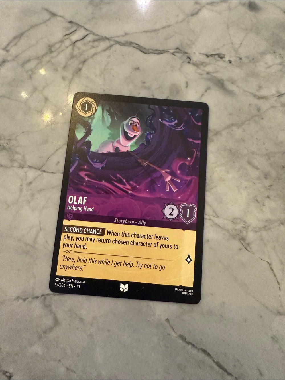 Disney Frozen Card Game - Purple, Blue, Pink, Gold, Black - Picture 4 of 7